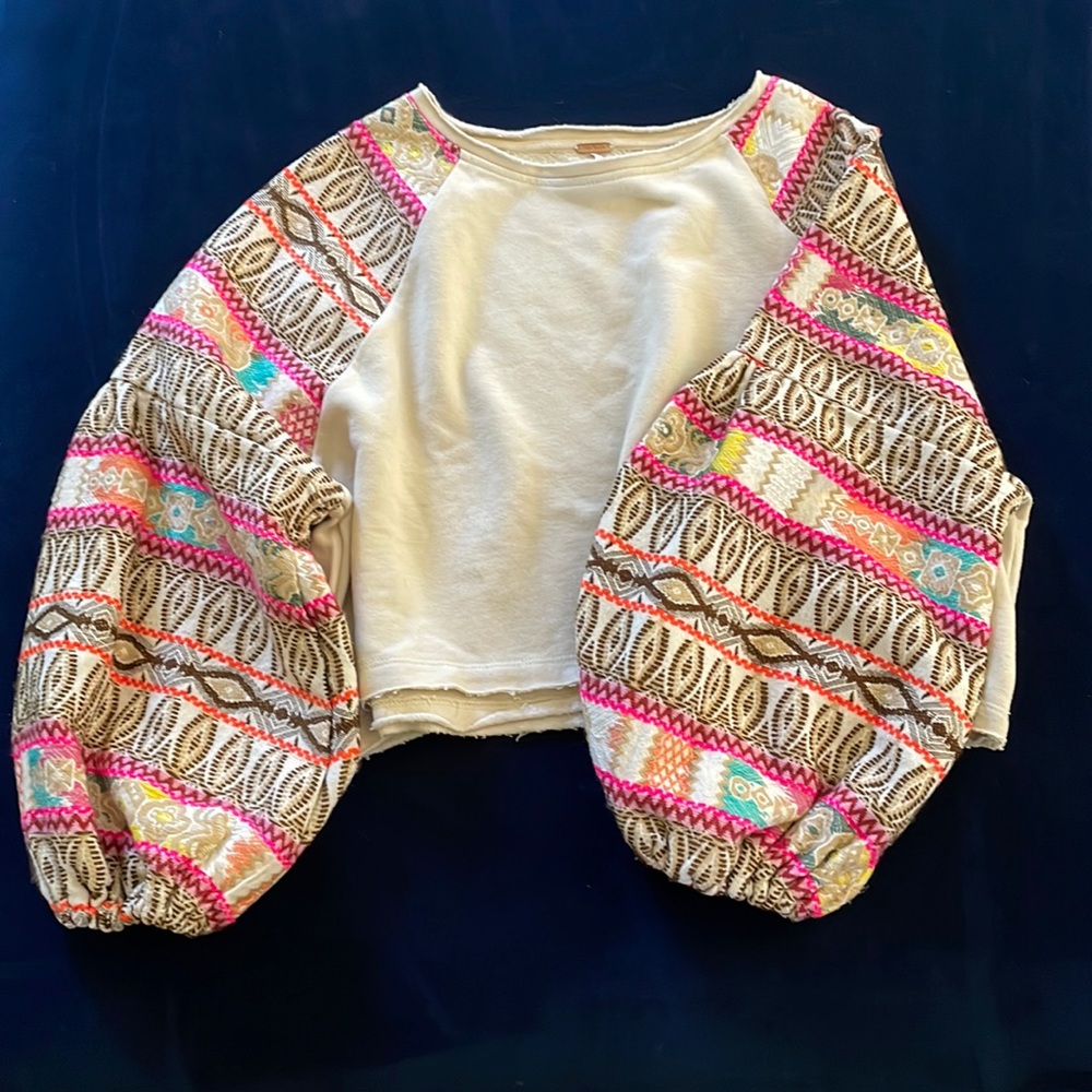 Free People cropped sweater